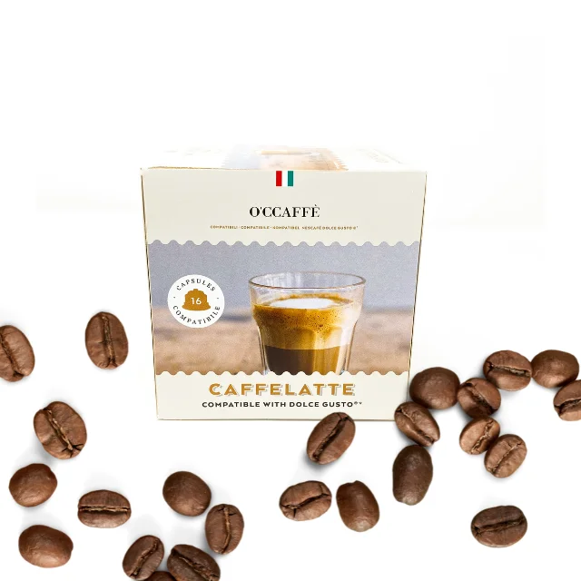 Dolce Gusto Compatible Milk And Coffee Capsules For Sweet Espresso