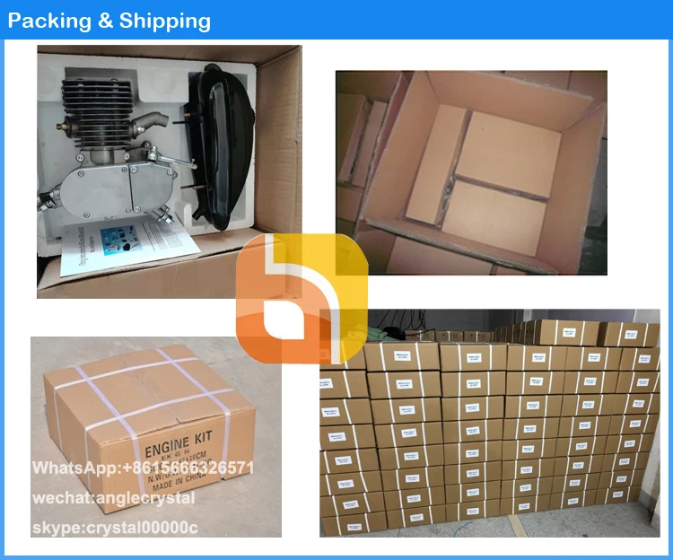  2021 New YD100 50mm boe 40mm stroke 80cc 65km/h 2 stroke gas bicycle motor kits