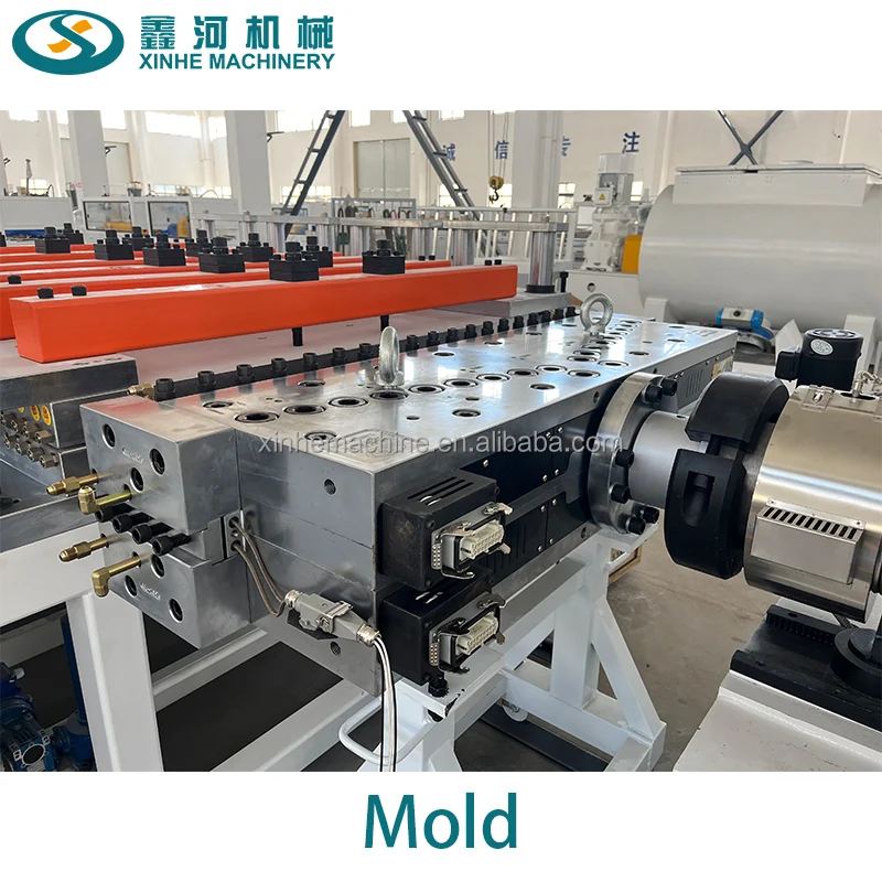 Wood veneer furniture flat cabinet plate equipment Chevron panel advertising board PVC foam board extrusion production line