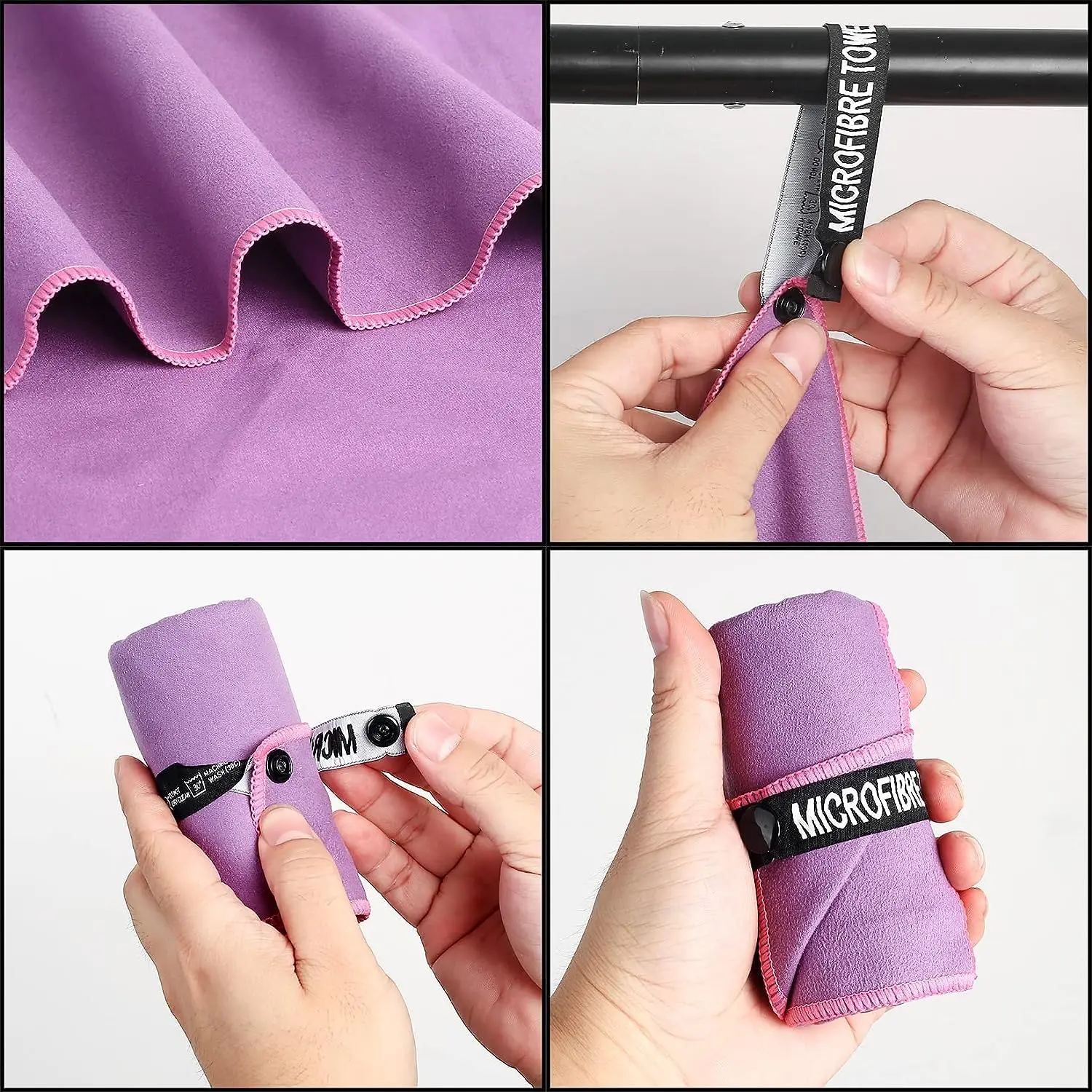 Fast Dry Sweat Micro Fiber Workout Camping Climbing Running Hiking Travel Towels Breathable Outdoor Sport camping Towel