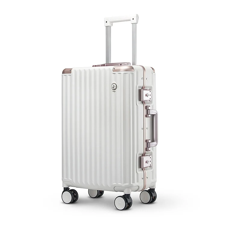 New Stylish Custom Logo Abs Pc Travel Hard Shell Valise Cabin Carry-On+Luggage