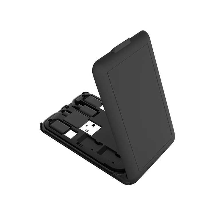 Многофункциональная карта выживания 6 в 1 usb-кабель хранилище Беспроводное зарядное устройство для Iphone 11