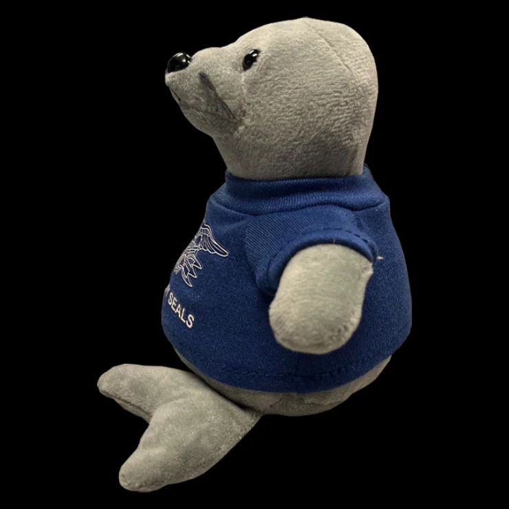 Custom fat cute seal plush sea animal plush seal toy for baby