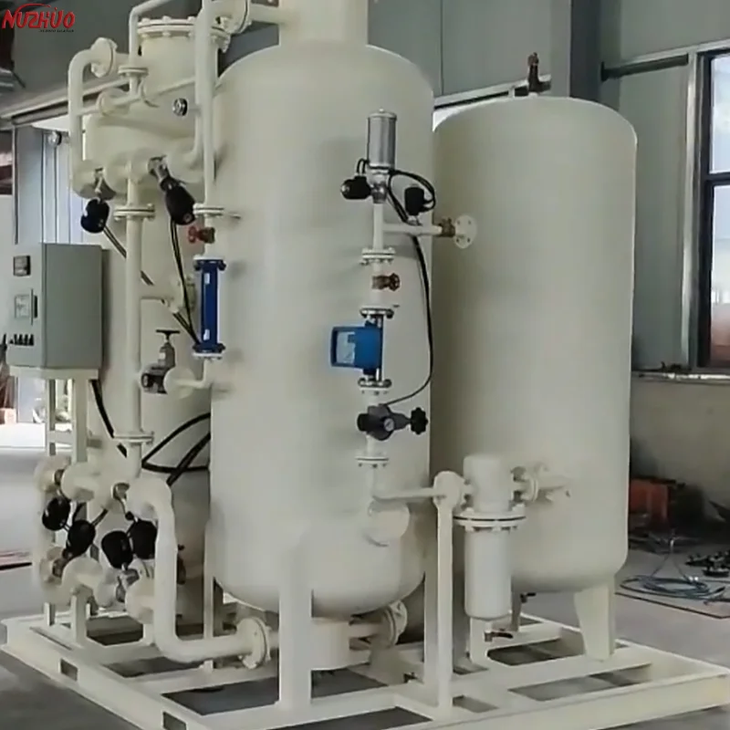 NUZHUO Air Separation Unit Oxygen Plant For Iron Making Factory 50-200nm3/h PSA Industrial O2 Generator