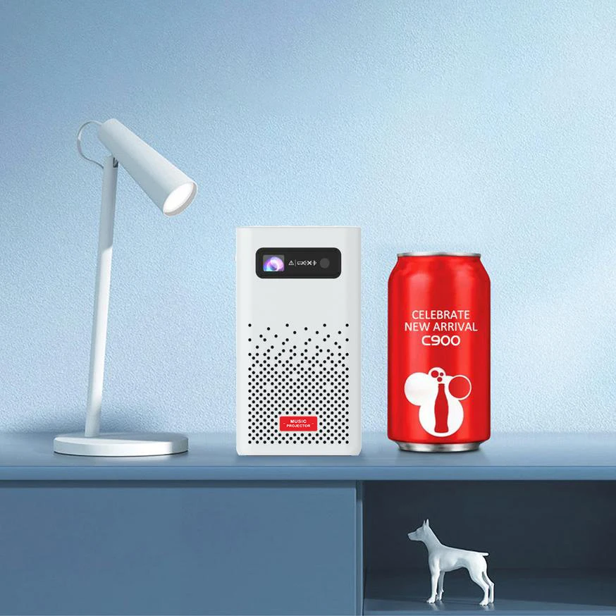 Wholesale Android 9 Mini Projector LED 150ANSI support 3D 4K WIFI Android pocket portable DLP wireless smart projectors