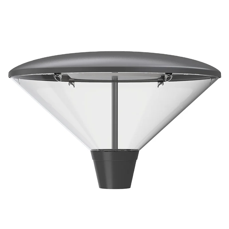 LED свет сада Топ пост зажима свет IP65 на открытом воздухе полюс верхний свет водонепроницаемый 30 Вт, 40 Вт, 50 Вт, 60 Вт, 80 Вт, 100 Вт Светодиодная садовая лампа