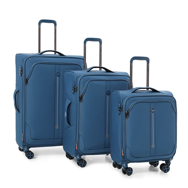 Soft Luggage 360 Spinner Wheel Suitcase Travel Trolley Oxford Fabric Suitcase Sets