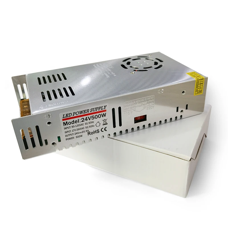 2 Years Warranty DC 12v 24v 36v 48v 60volt 500w 550w 650w 750w 850w 20a 40a 50a 60a Switch Mode Power Supply PSU SMPS