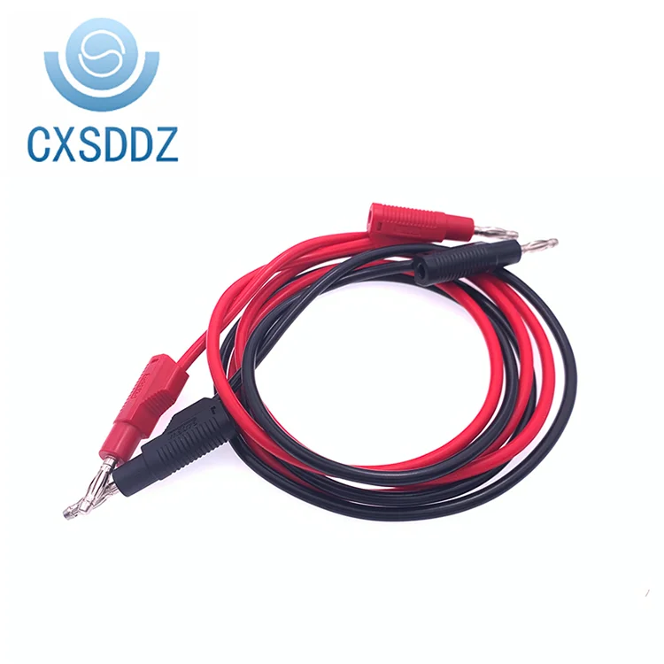 CXSDDZ S405W Oxygen-free copper wire stackable banana plug test leads for lab test