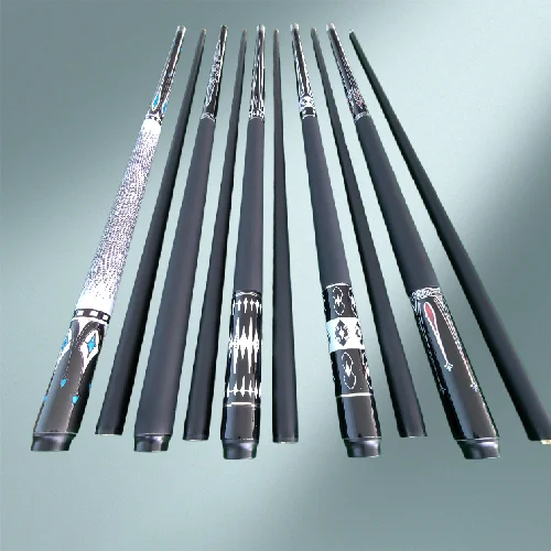 2/1 Joint Snooker Pool Cue Highly 10MM trip size  carbon fiber Pool Cue highly accurate graphite carbon fiber Pool Cue