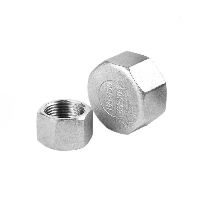304 stainless steel hexagon cap 316 pipe plug internal thread multi-lateral internal wire plug female thread head