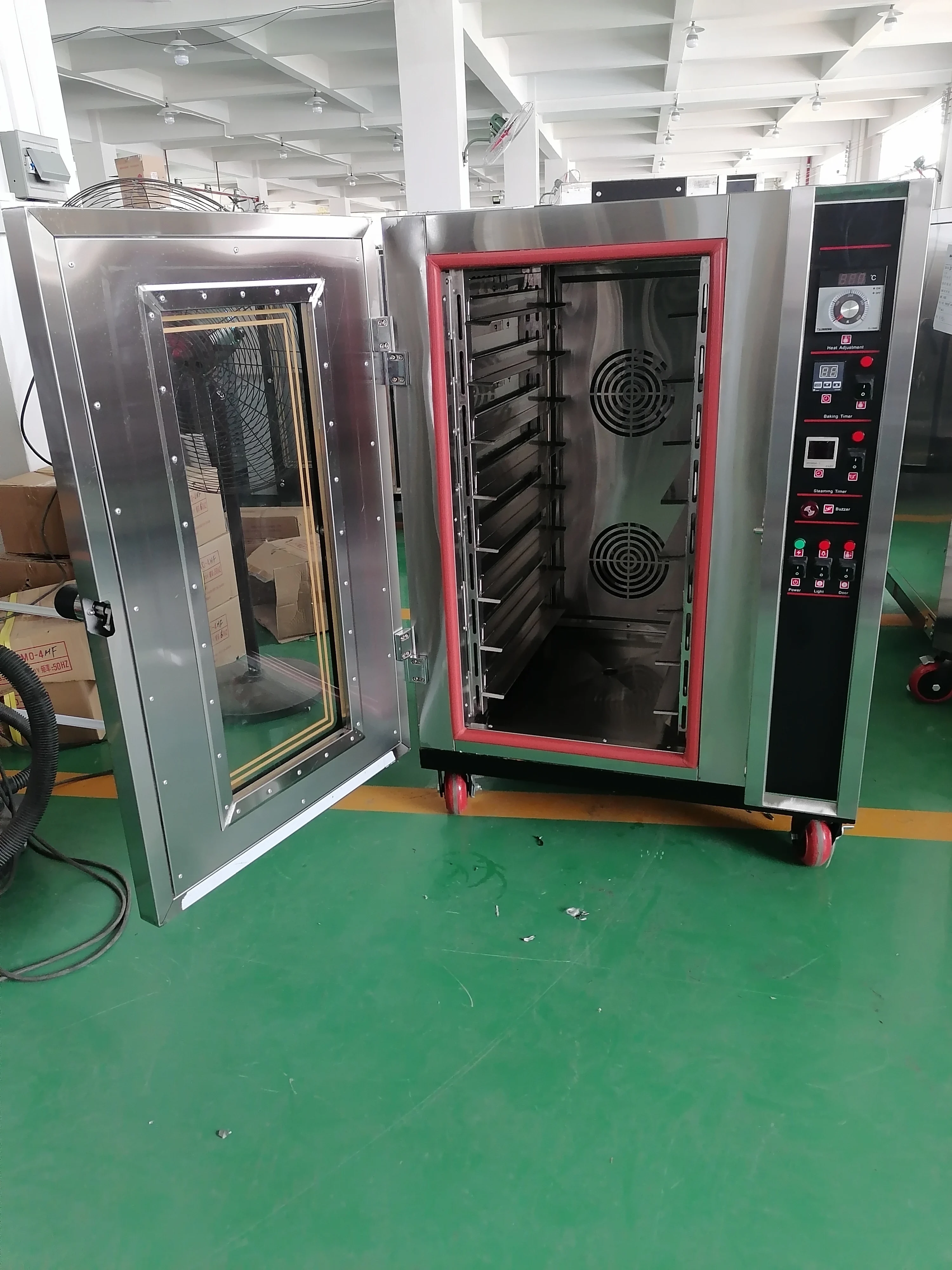 WFC-8D 8 Tray Electric hot air Circulating Furnace Factory Price Electrical Ovens Bakery