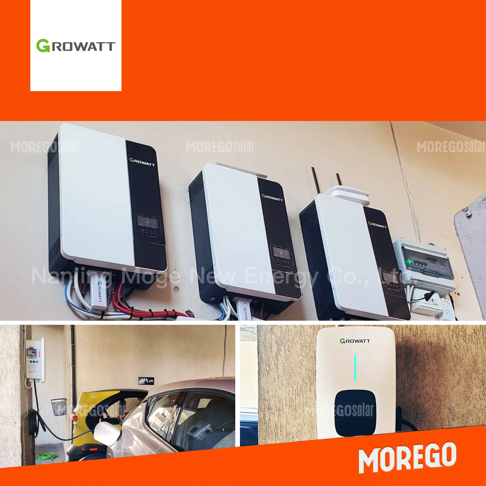 Growatt солнечный инвертор 5 кВт генератор энергии зарядное устройство