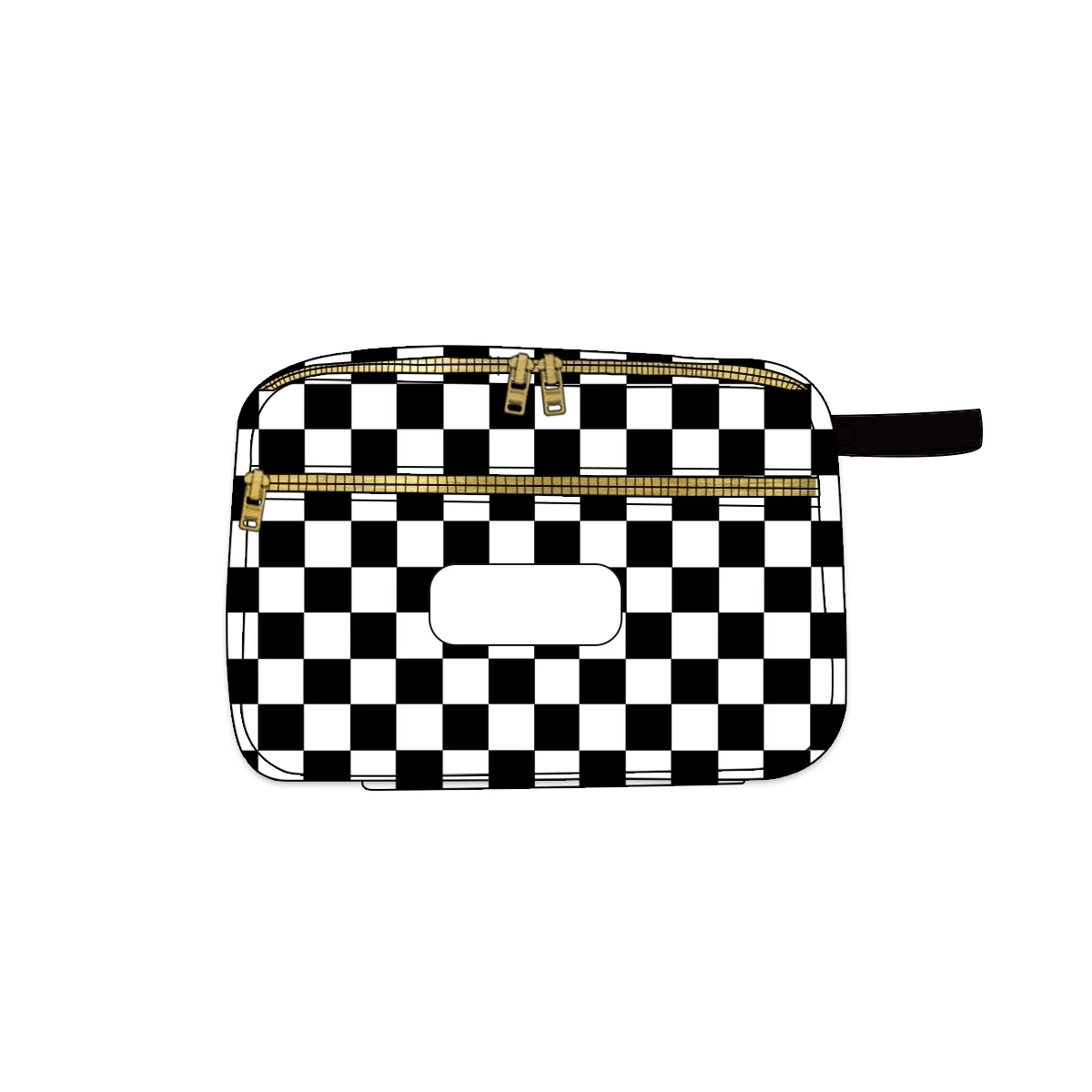 Hot Sales Travel Bag Weekender Overnight Bag for Women Custom Prints Nylon Waterproof Plaid Pattern  Travel Bags Luggage Set