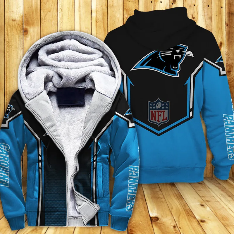 Factory sale Plush coat all 32 nfl football team man sports jerseysthick jacket man sports jacket winter nfl jacket