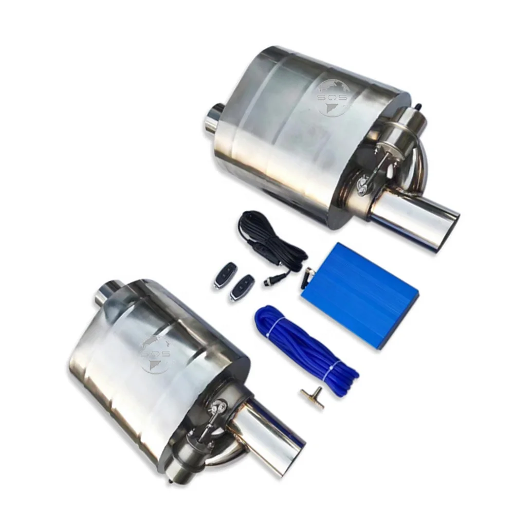 Factory Direct Sales Customized Stainless Steel Vacuum Exhaust Muffler Universal Exhaust Downpipe