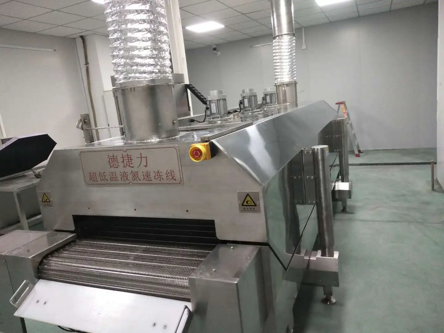 DJL Сухой Ледяной жидкий азот двойного использования туннельный морозильник для лобстеров/ползаков/лангусте