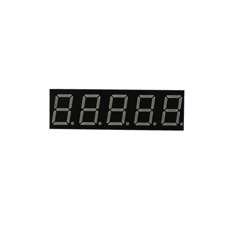3 inch 7 segment led display super red single digit 76mm big 7 segment display 3' with comma