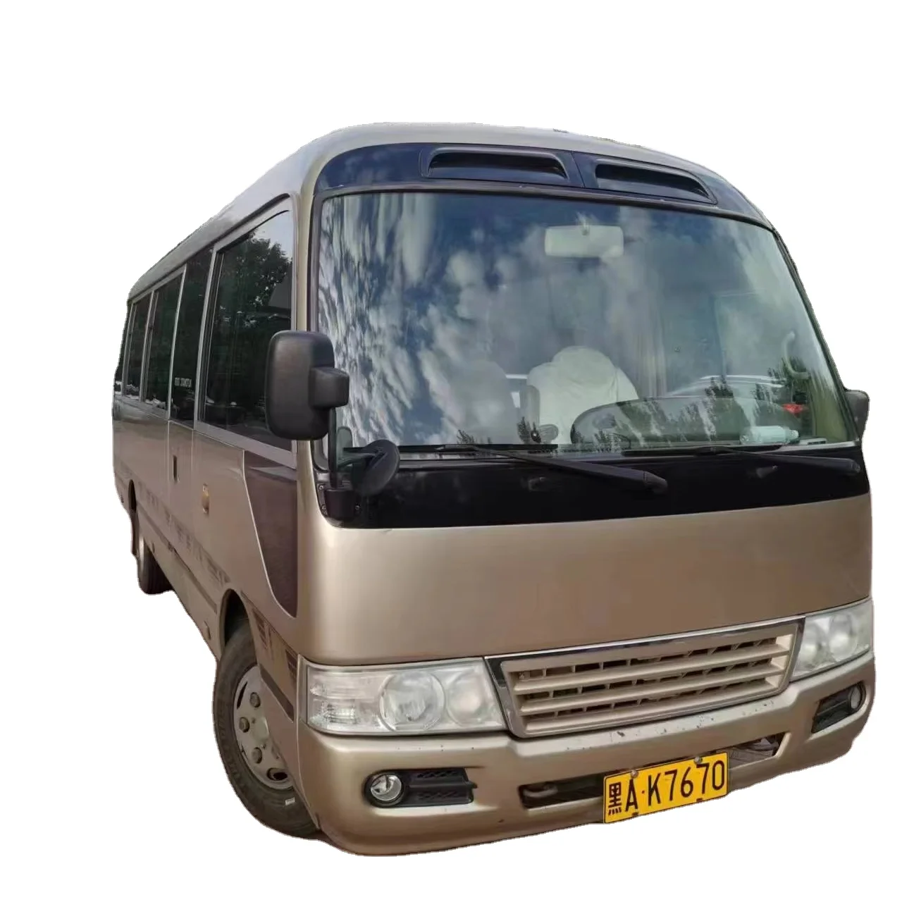 Toyo-ta coaster 2020 diesel LHD used coaster bus 29 seats coaster bus for sale
