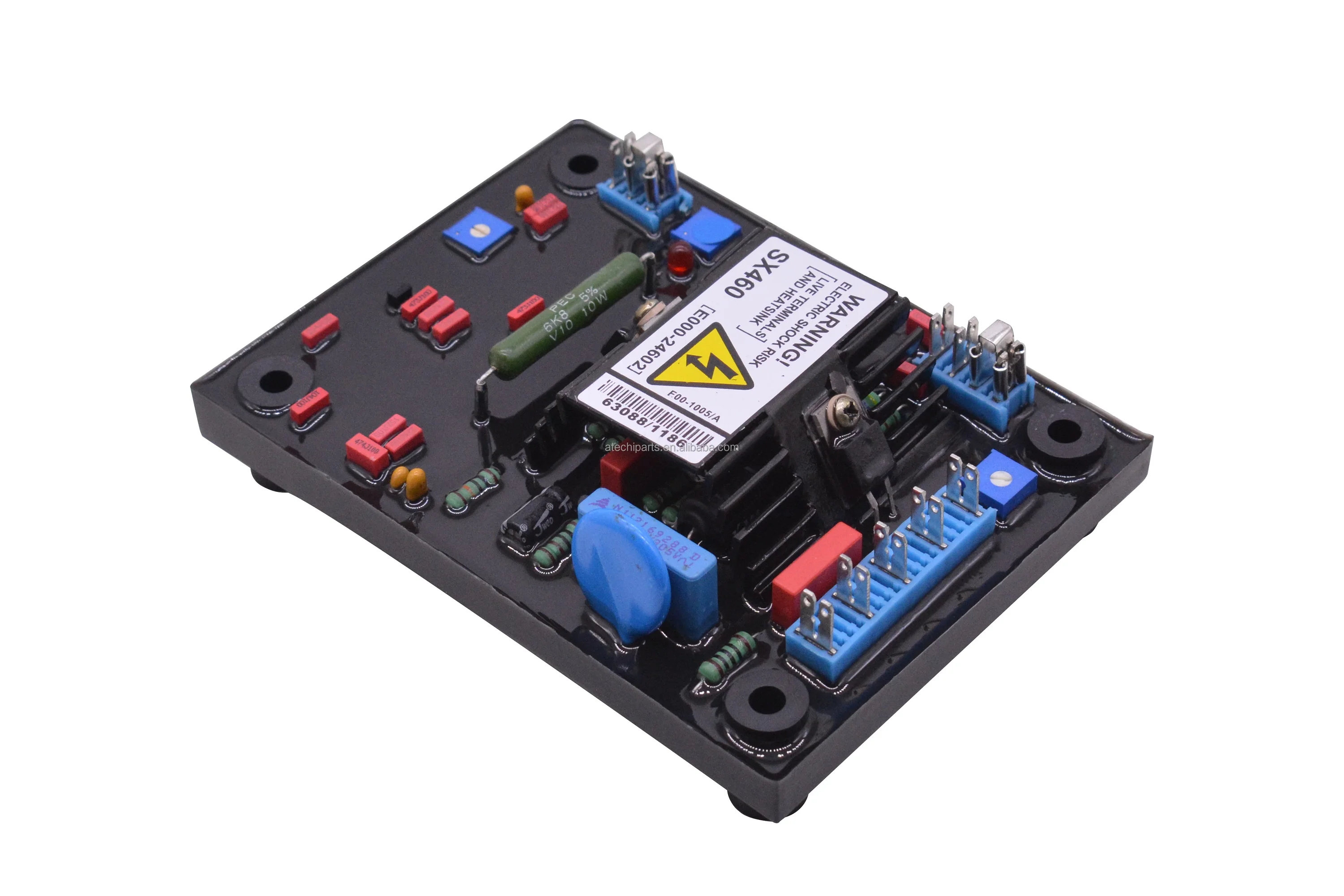 Sx460 Hot Sale Diesel Generator Automatic Voltage Regulator AVR SX460 Red color with soft glue