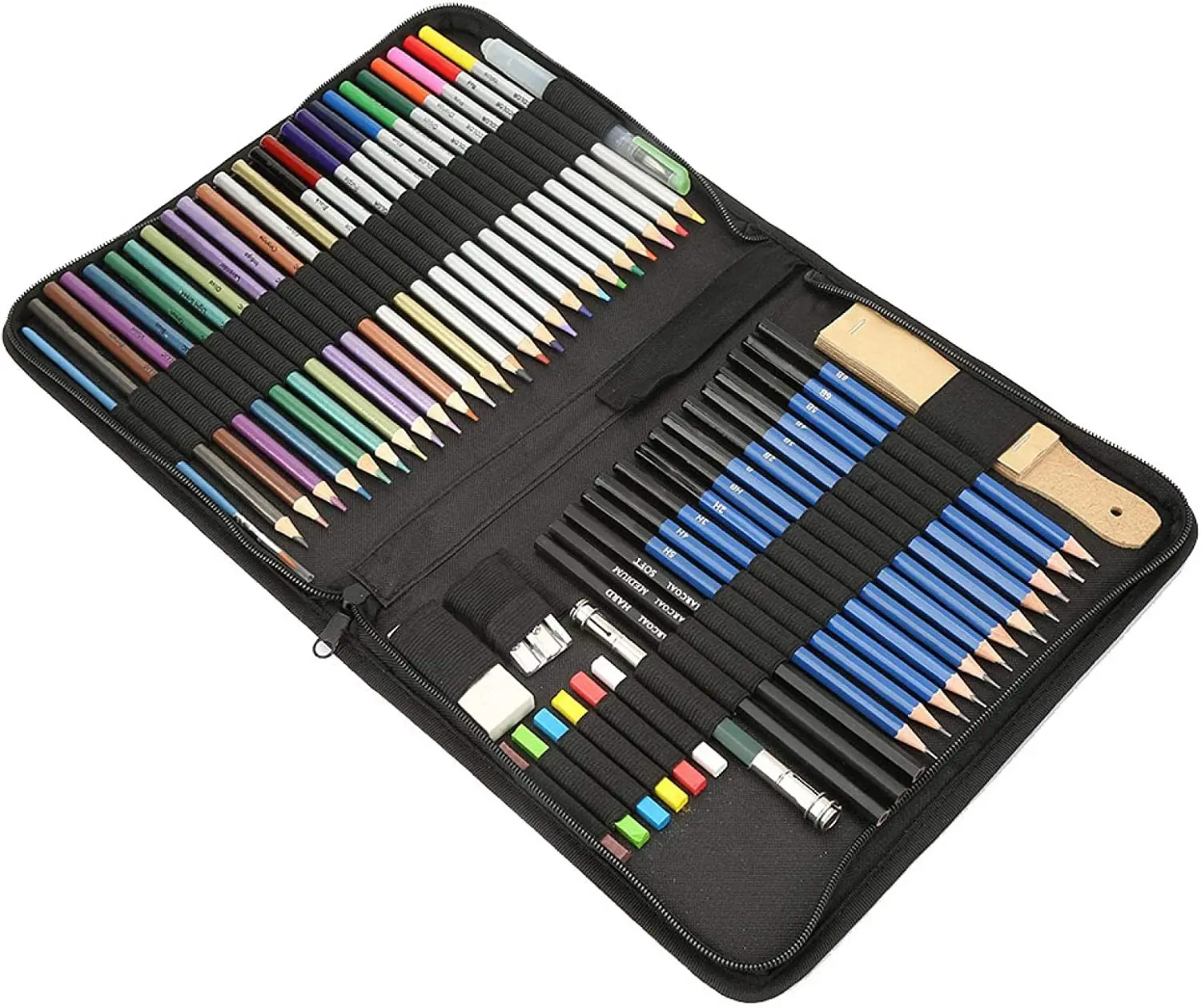 Hot Selling 51pcs professional art drawing  deluxe art set