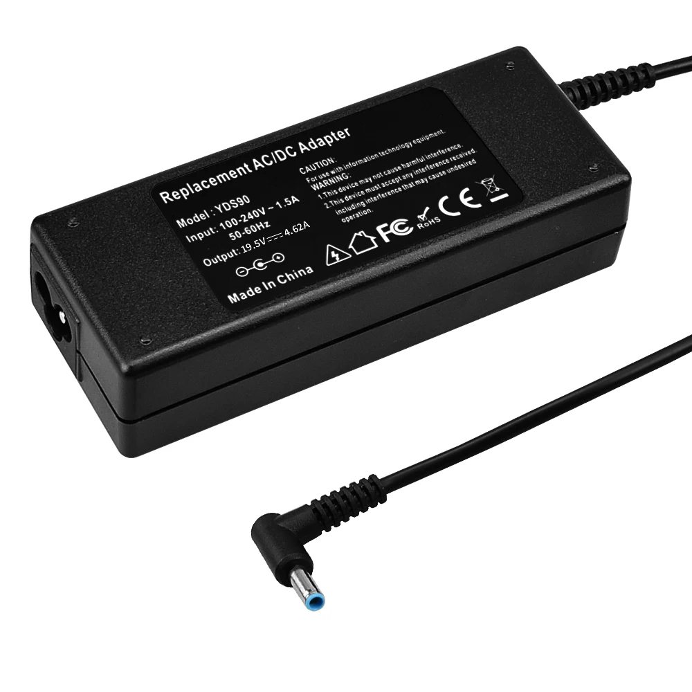 19.5v 4.62a 4.5*3.0 laptop adapter 90w charger for hp/compaq laptop