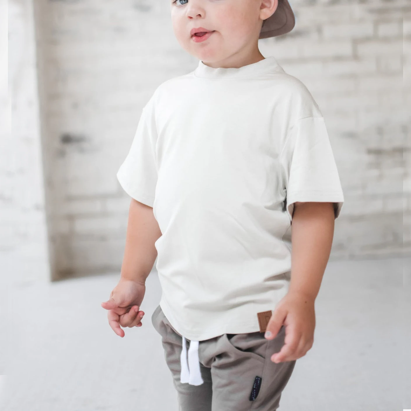 Custom Kid Tee High Quality T Shirts 100% Cotton Cheap Custom LogoSlim Fit Blank Basic Tee Wholesale Plain Boy Baby Tee
