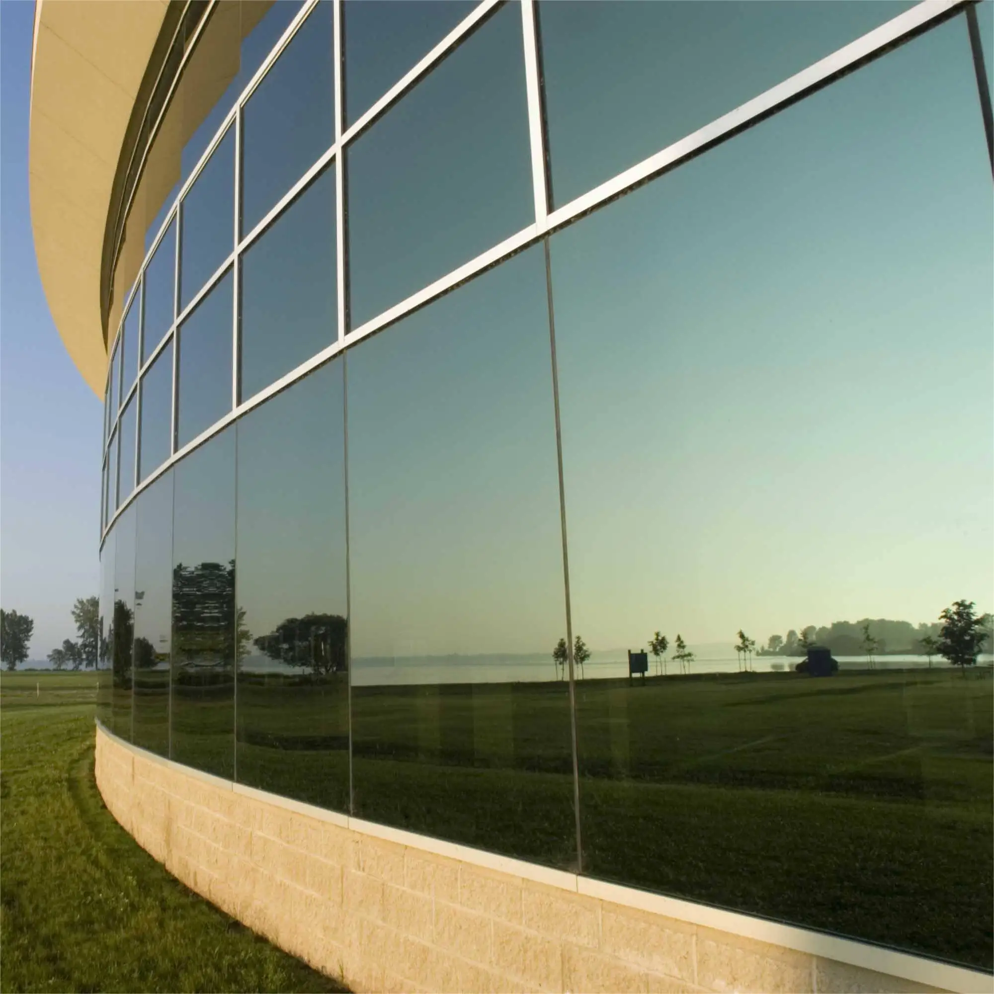 Factory direct sale curtain walls windows aluminum door metal exterior rain proof low-e windows glass customized composite panel