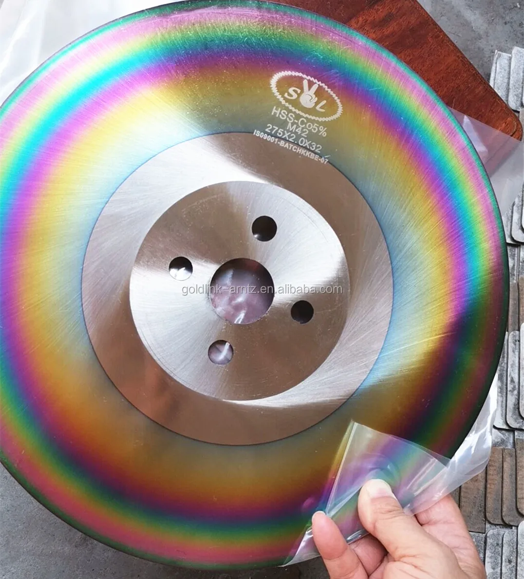 
Metal cutting circular friction saw blade 