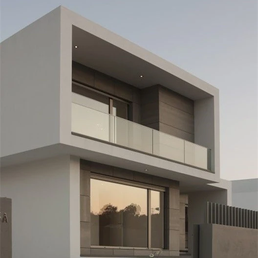 railings and handrails u channel glass PVC wood grain glass railing