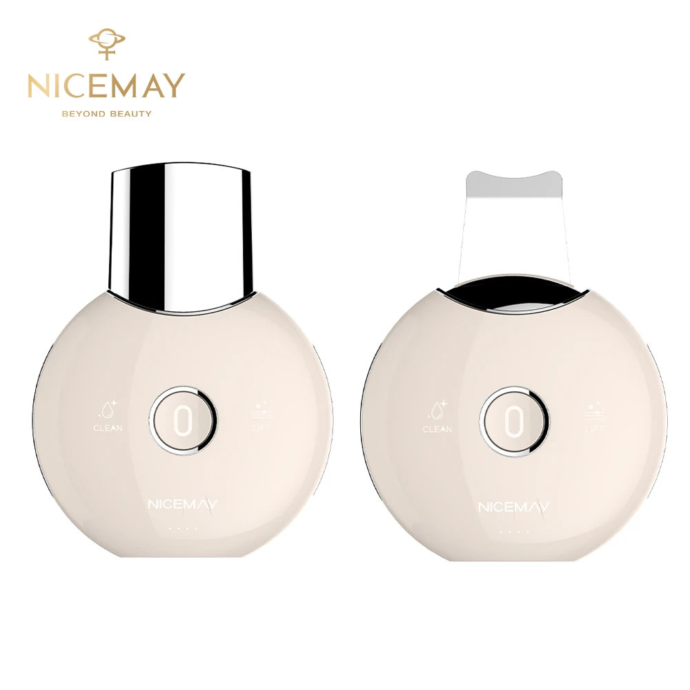 Portable ultrasonic skin scrubber blackhead remover deep clean facial cleaner face scrubber