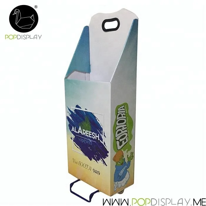 2024 HOT Free New Custom Design High Quality Promotion Recyclable Advertising Cardboard Trolley For Trade Show