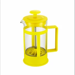Wholesale Glass Box Set Coffee Maker with Stove Top Use Rose Golden French Press