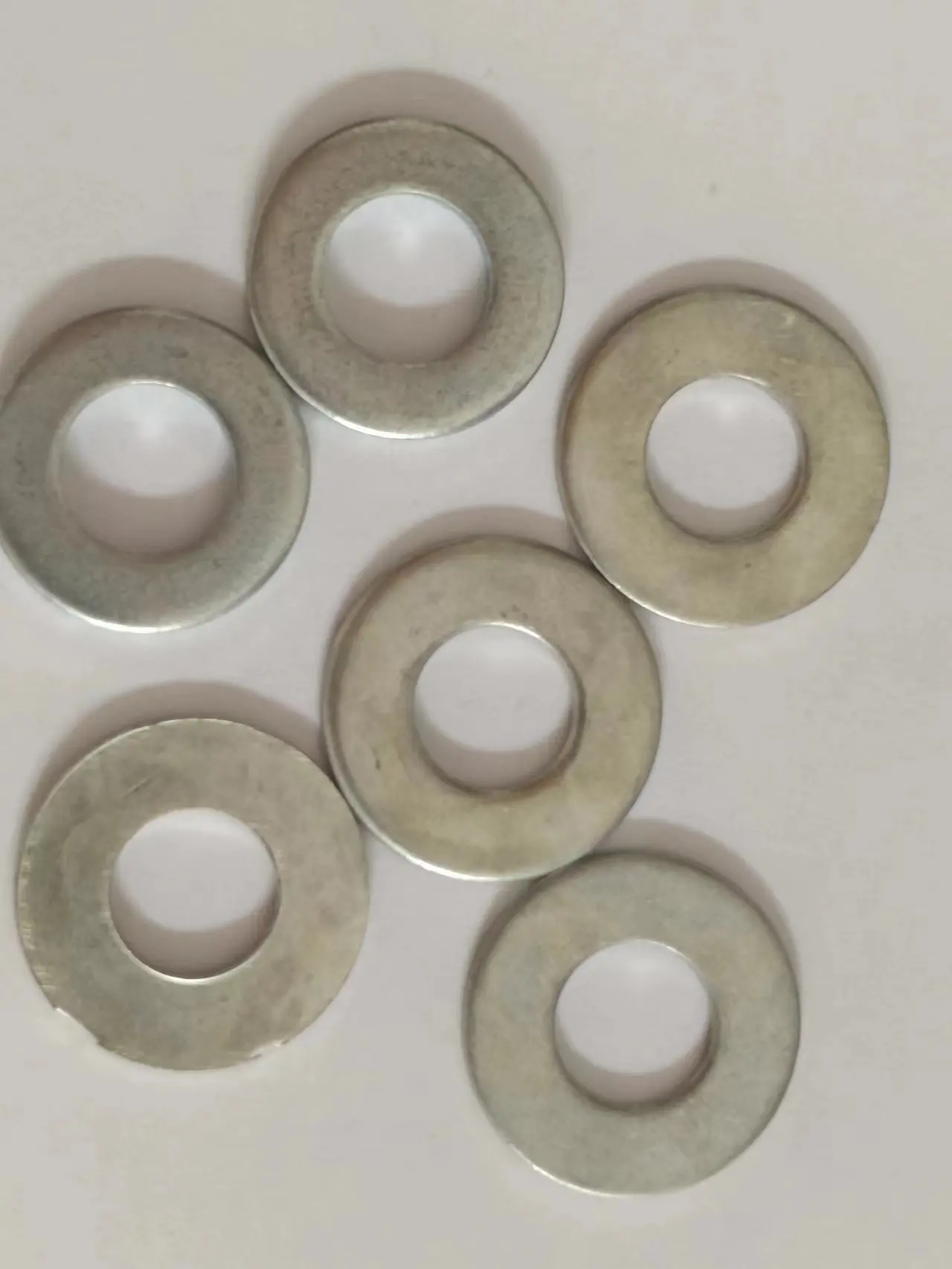 Factory wholesale customized size hot dip wear resistant DIN125A steel sealing Flat Washer