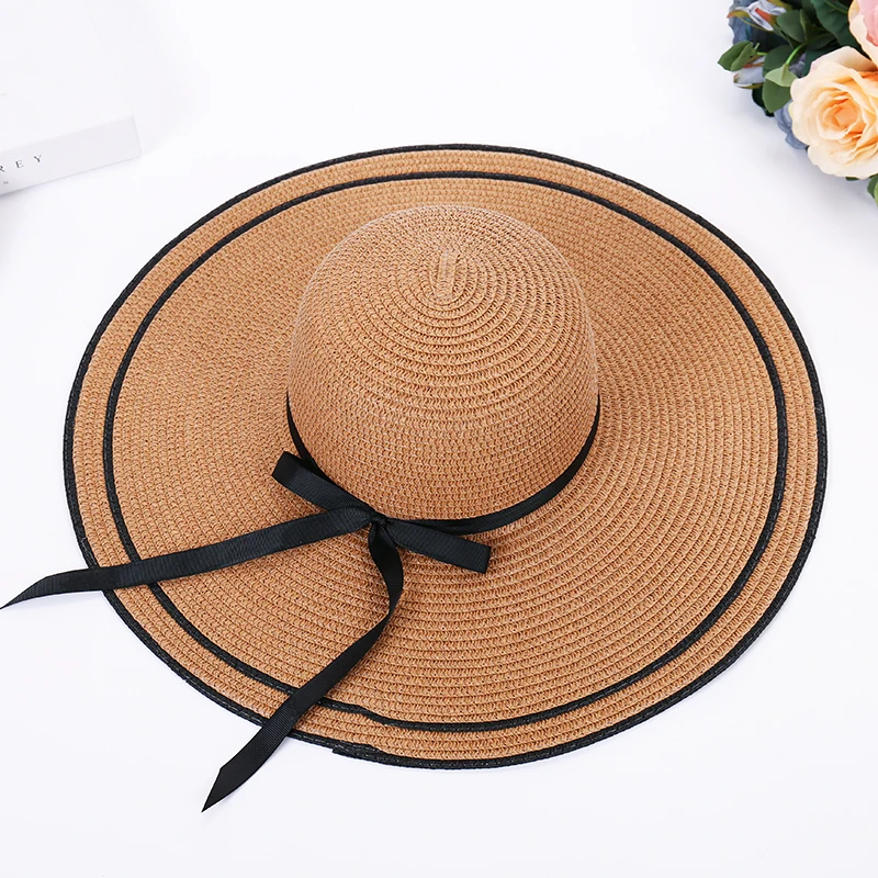 Wide Brim Summer Straw Beach Hat Beach Big Brim Straw Hat 2021, Wide Brim Straw Hat, Straw Boater Hat