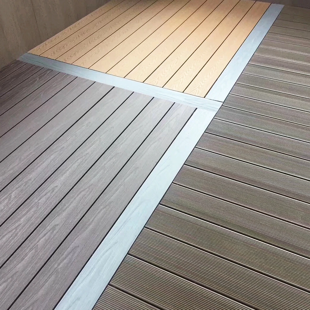 Garden Backyard Wood plastic composite deck Wpc Composite Decking