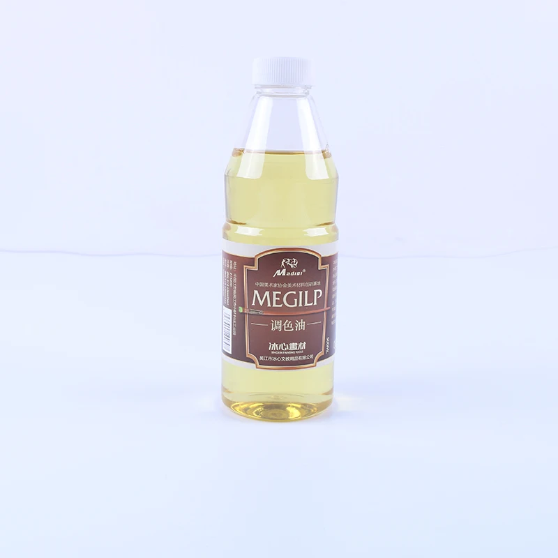 Factory Wholesale High Quality Non-Irritating 75ml Coloring Oil For Oil Painting