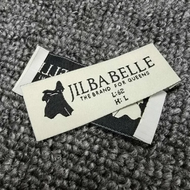 
Factory Wholesale Customized Woven Label Garment Accessories Clothing Label 