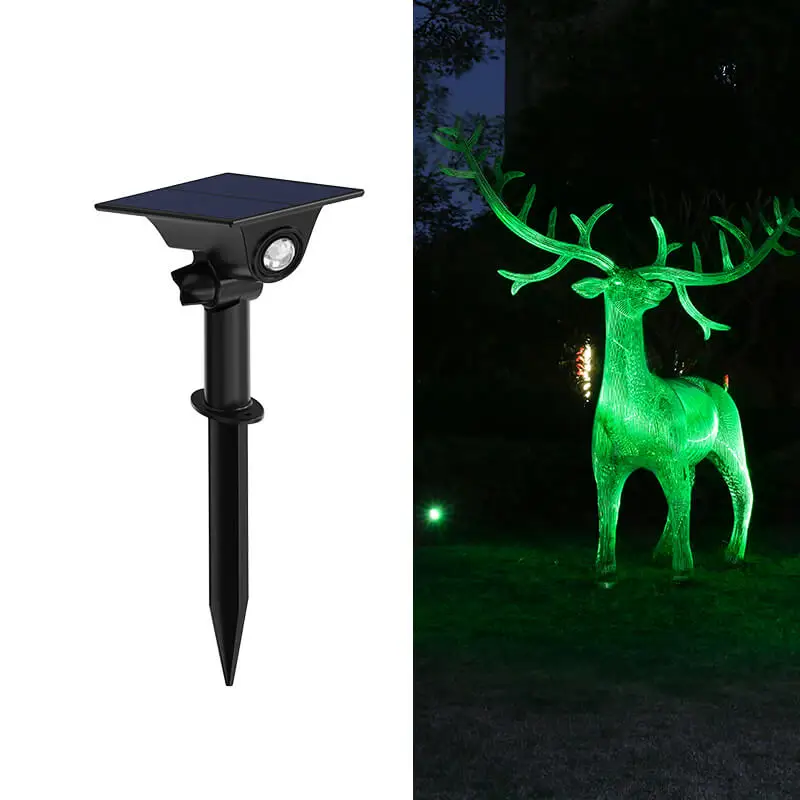 Led Solar Lawn Light Waterproof Patio Tree Decor Garden Spot Light Pathway Yard Landscape Rgb Led Solar Spotlight Outdoor