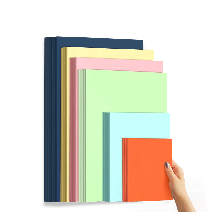 100 Sheets 80Gsm Double Side A4 Color Origami Paper Custom Size Square Colorful Paper for Office Printer or Diy Crafts Paper