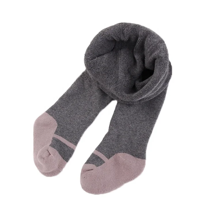 
Ballet Shoe Alike Winter Warm Baby Boy Tights Terry Kids Tights 
