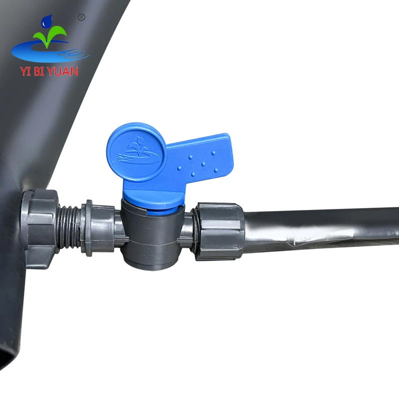 Fittings Mini Plastic Drip Valve for Lay Flat Hose Watering and Irrigation Hose Valve Plastic Mini Valve for Drip Tape