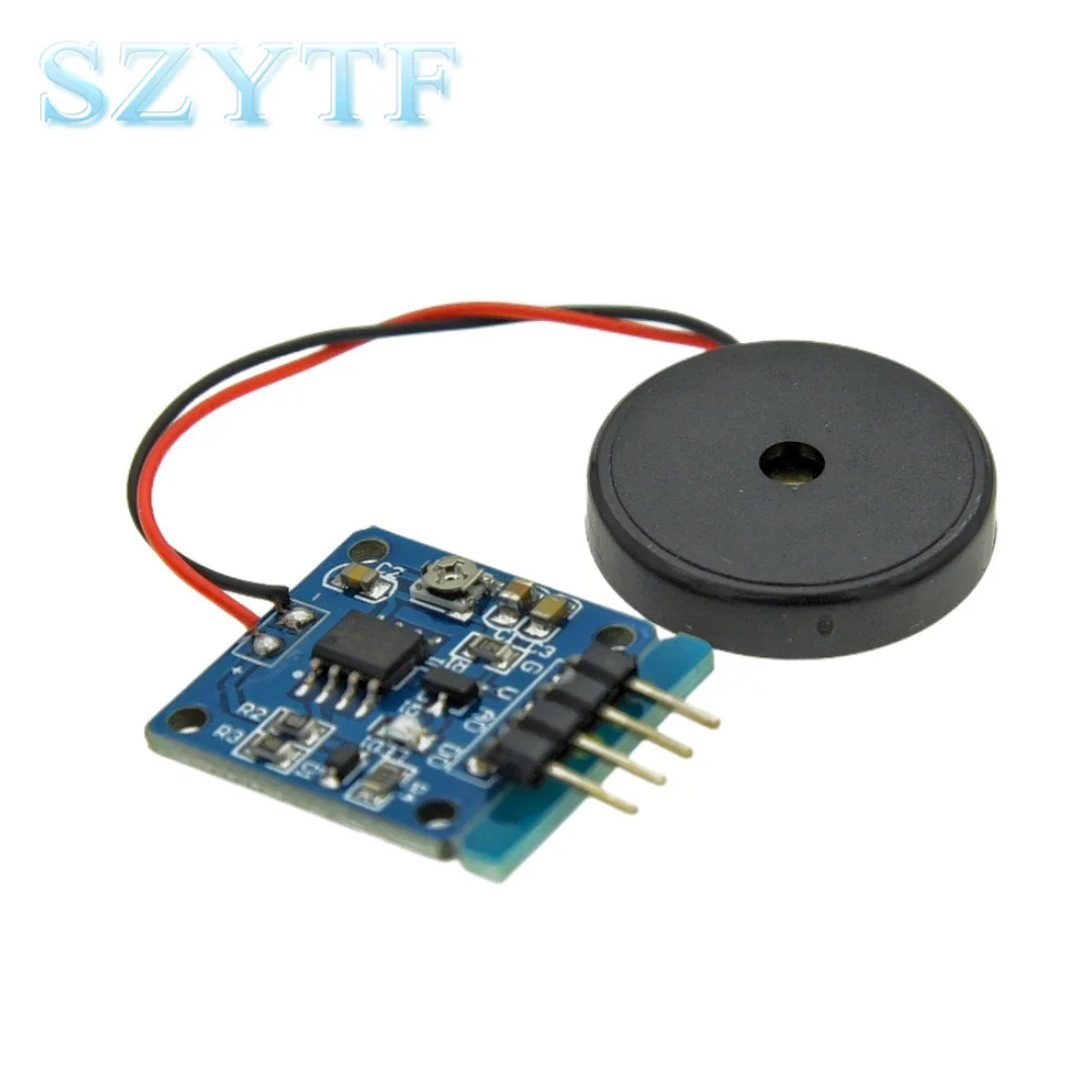 Piezo sheet, percussion, vibration, shock sensor, switch module