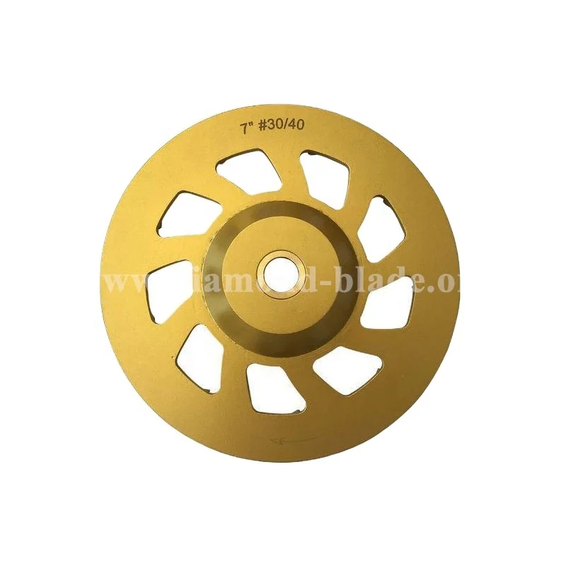7 inch 9 short 9 long super turbo diamond grinding cup wheel for concrete