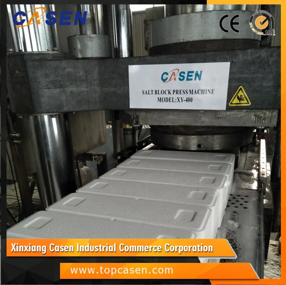 Casen Salt Block Press Machine  Animal Mineral Licking Salt Brick Press