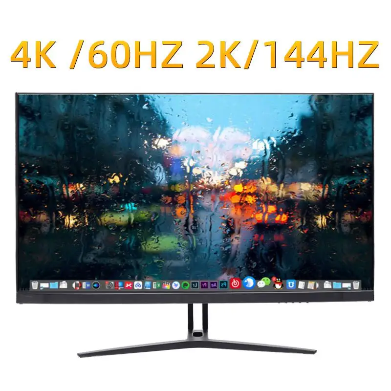 Frameless Oem monitor 4k 27 inch 60hz gaming monitor 4k High Refresh Rate Computer Gamimg Monitor