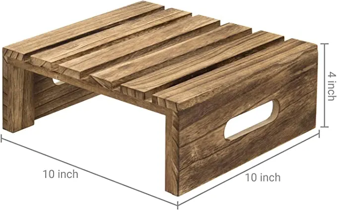 Hotel Restaurant Wooden Food Display Shelf Buffet Supplies for Buffet Catering Display