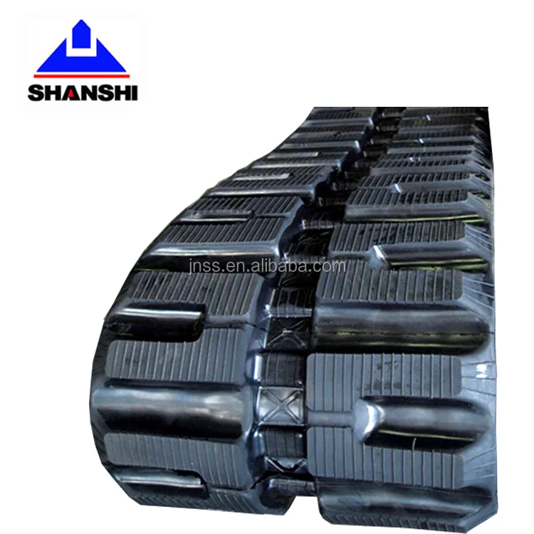 SK045 Rubber Track SK50 Rubber Shoe for Kobelco Excavator SK040 SK045 SK050 SK40SR SK45SR SK50UR Rubber Pad