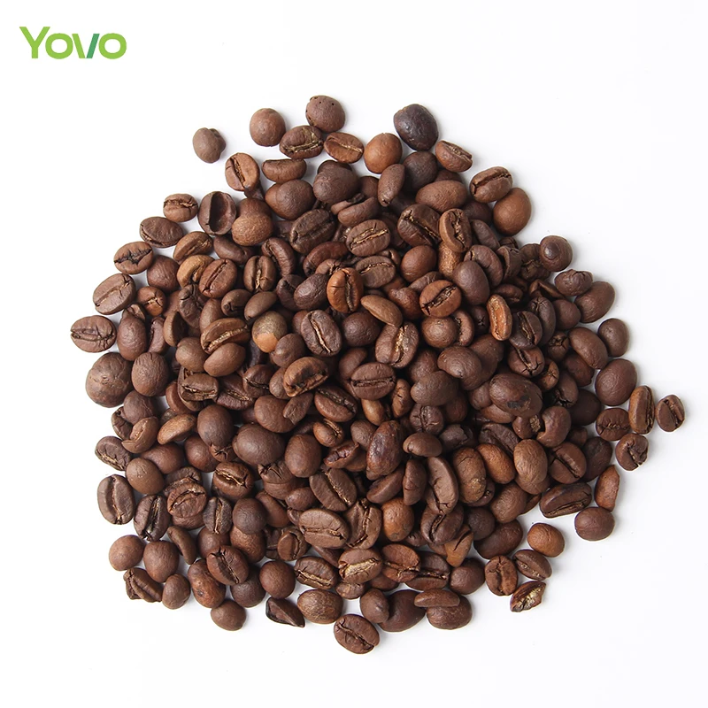 OEM Private Label High Quality Dried Roasted Coffee Beans Coffea Arabica Medium Roasted Coffee Beans