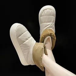 Hot sale warm imitated fur snow boots home bedroom women boots for women